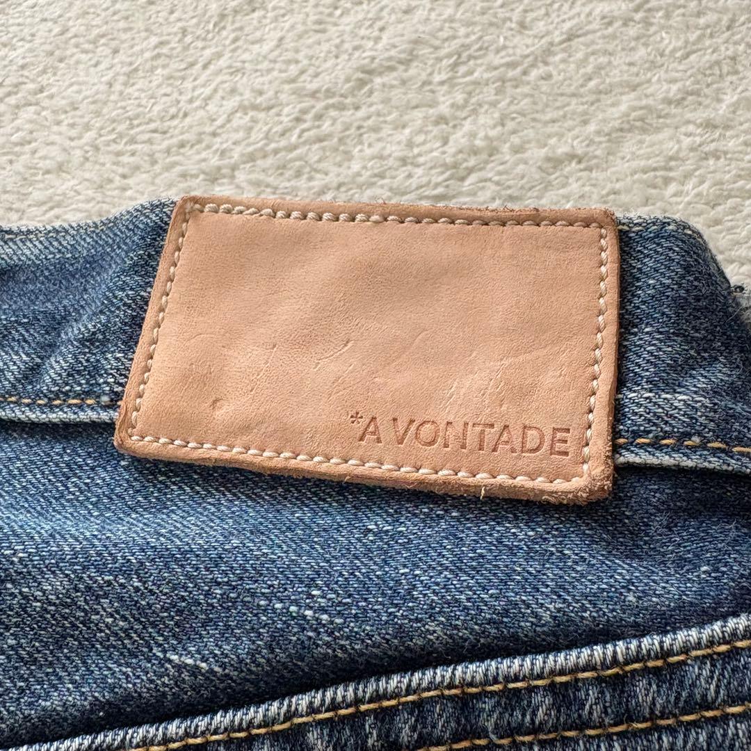 サウクリップ！！美品！A VONTADE セルビッチデニム L 日本製