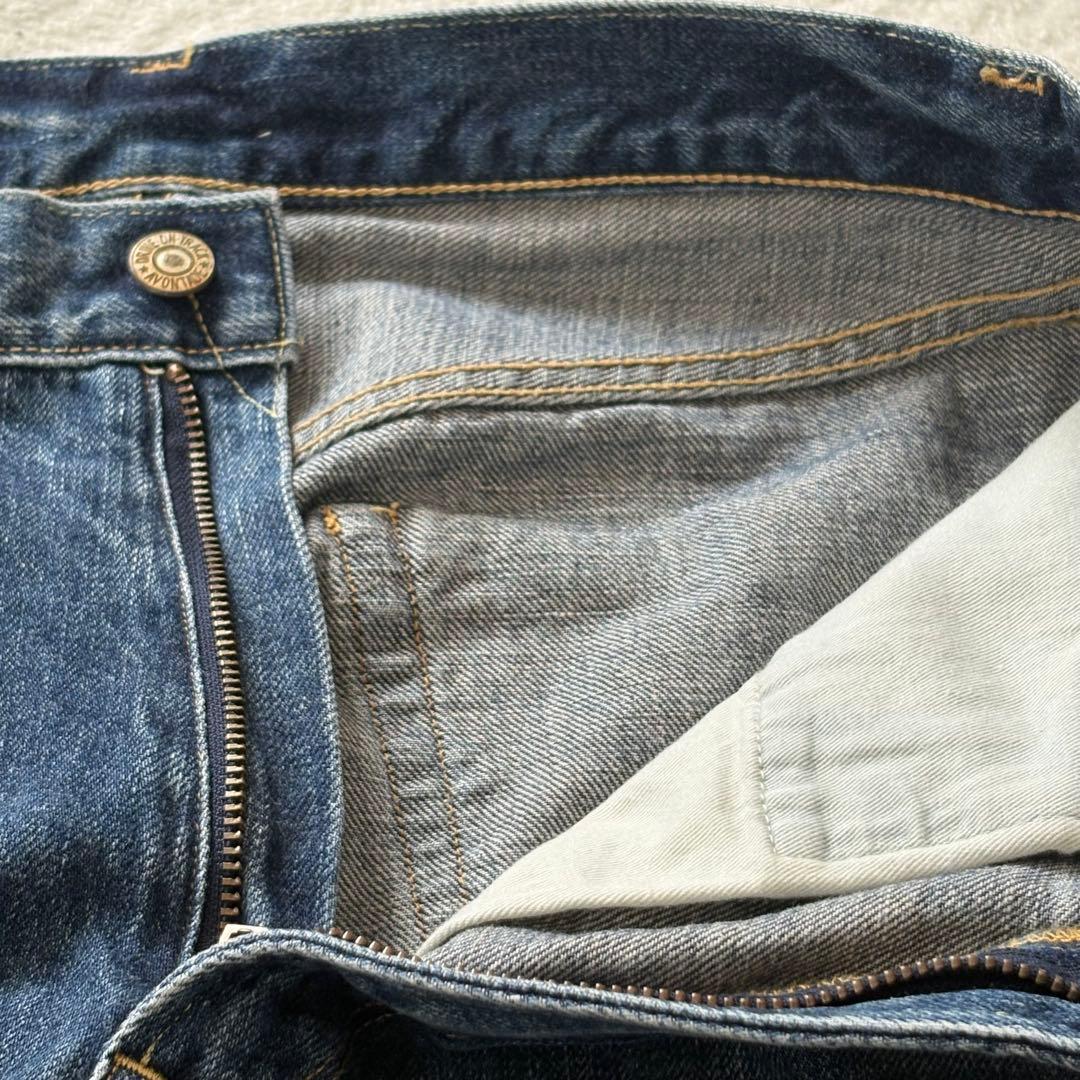 サウクリップ！！美品！A VONTADE セルビッチデニム L 日本製