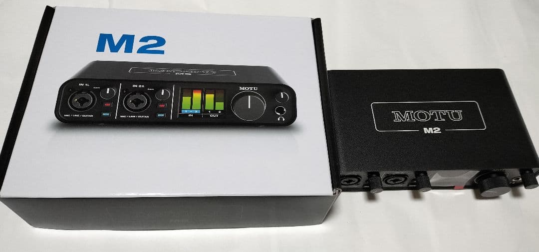 MOTU M2 2in 2out USBオーディオインターフェース　　国内正規品