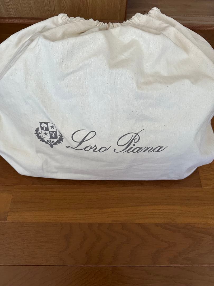 ロロピアーナ ボストンバッグ　ネイビー　未使用品！