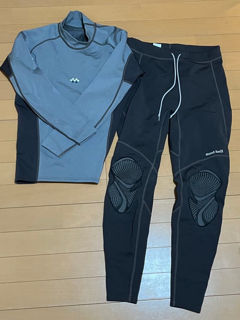 ひ*で様 mont-bell ウェットスーツ 上下セット Mサイズ