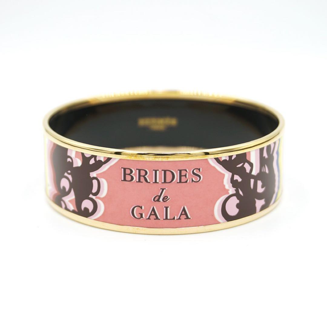 エルメス　バングル　未使用　ピンク　箱、袋付き