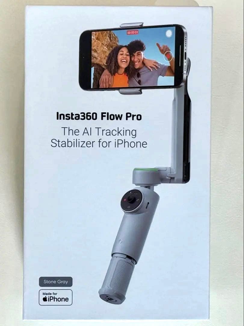 【未使用】Insta 360 Flow pro ジンバル スタビライザー