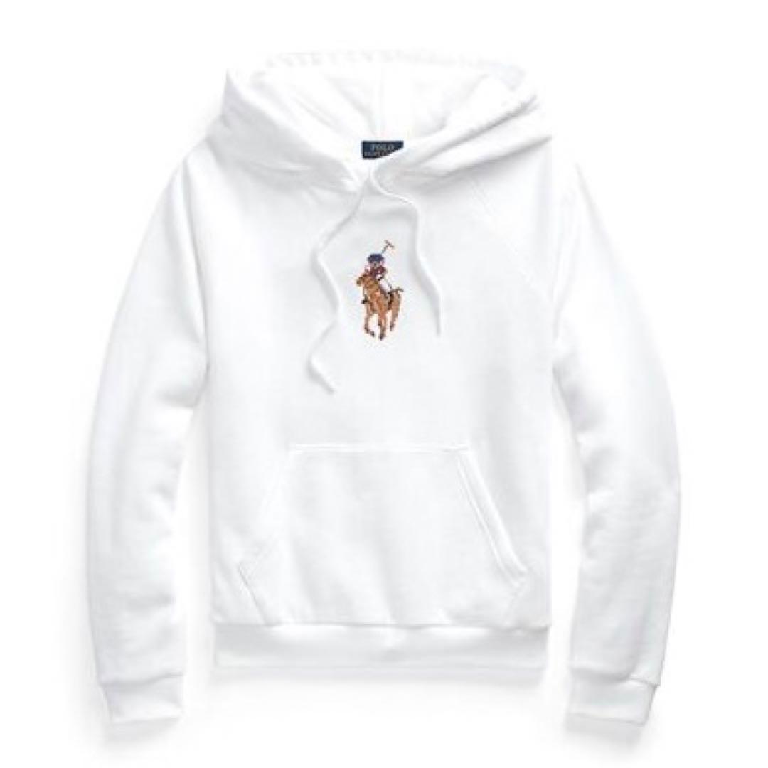 ポロラルフローレン ポロベア プルオーバーパーカー Lサイズ 現行タグ QR