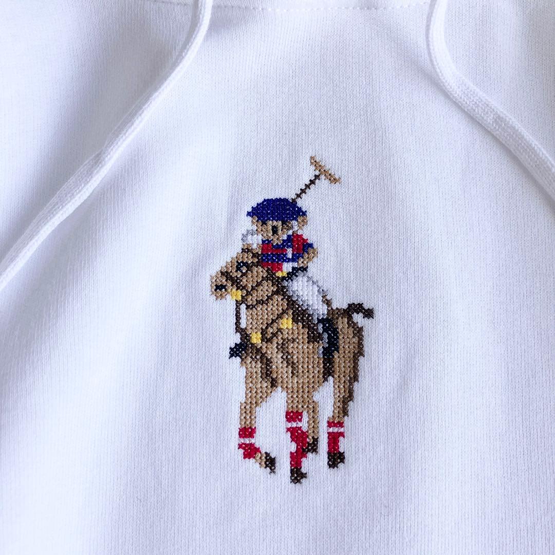 ポロラルフローレン ポロベア プルオーバーパーカー Lサイズ 現行タグ QR