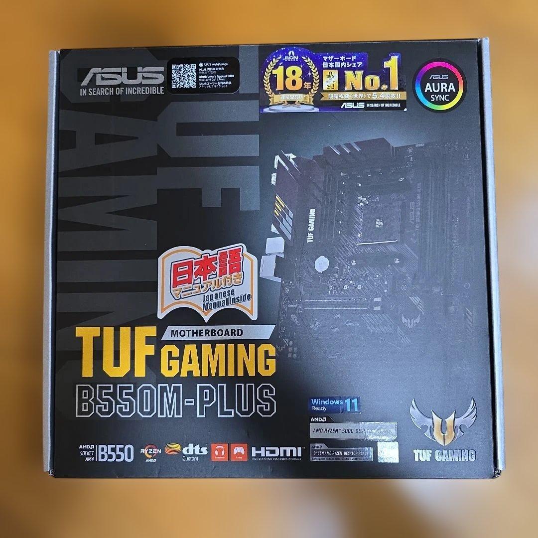 中古品 ASUS TUF Gaming B550M-PLUS マザーボード