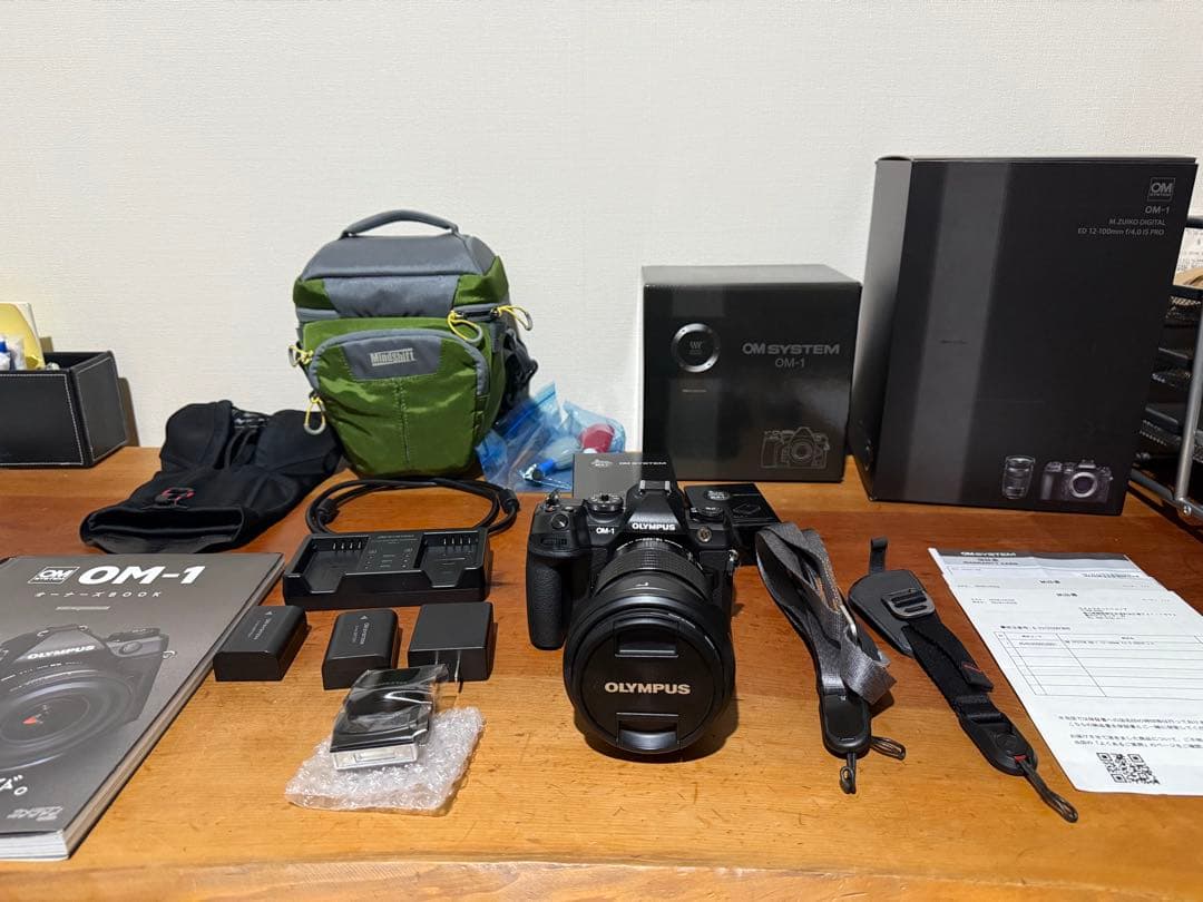 【Kaikaiさま専用】OLYMPUS OM-1 12-100 バッテリー