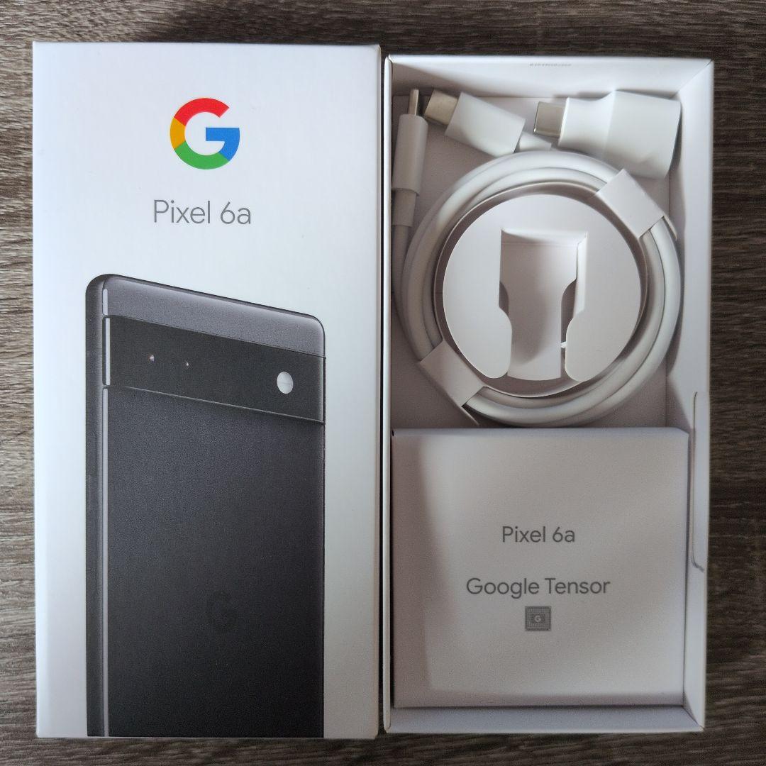 Google Pixel 6a 本体 ブラック SIMフリー
