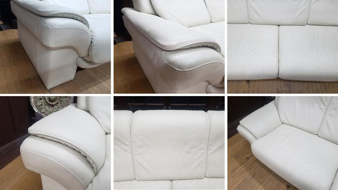 メル68280B9　himolla　PACIFIC　総本革トリプルソファ