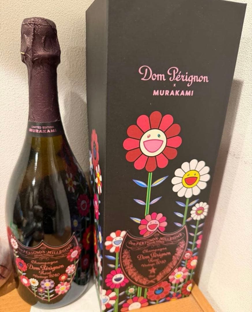 世界的アーティスト村上隆コラボ　ドンペリロゼ