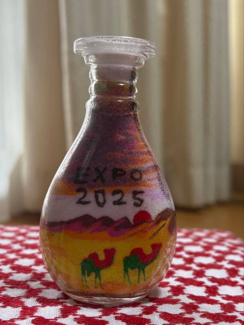 り*ご様 B サンドアート　ヨルダンの砂