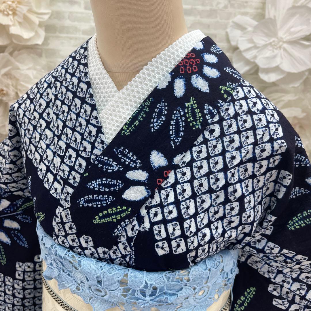 有松絞り浴衣★名古屋帯セット