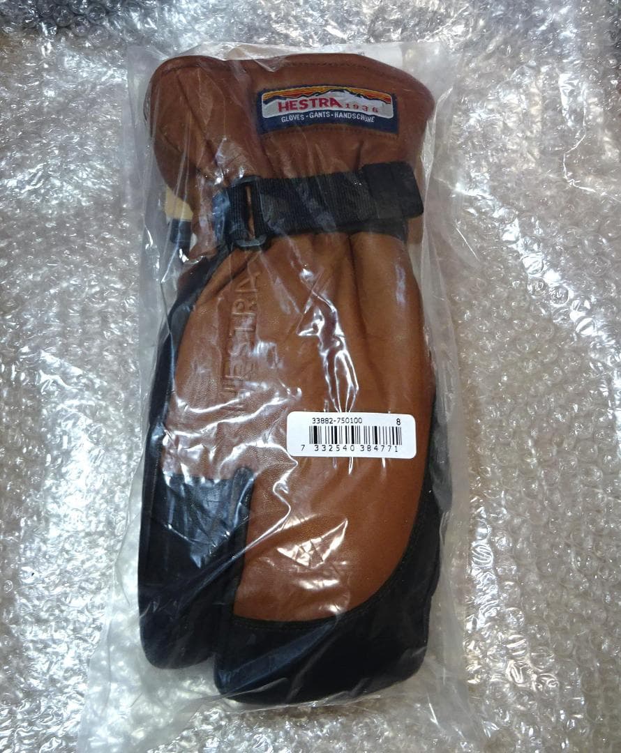 新品 HESTRA 3-Finger GTX GORE-TEX　スキー　スノボ