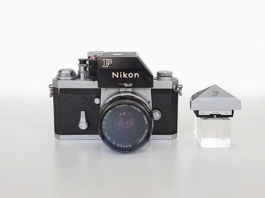 Nikon Fボディ NIKKOR-S Auto 5cm F2レンズ付き