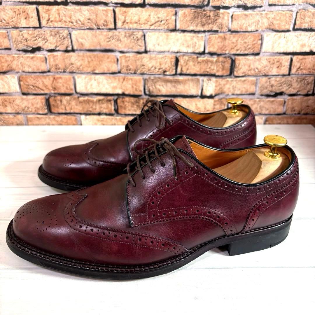 美品■ランウォーク■ビジネスシューズ✨ウィングチップ GELソール セレモニー