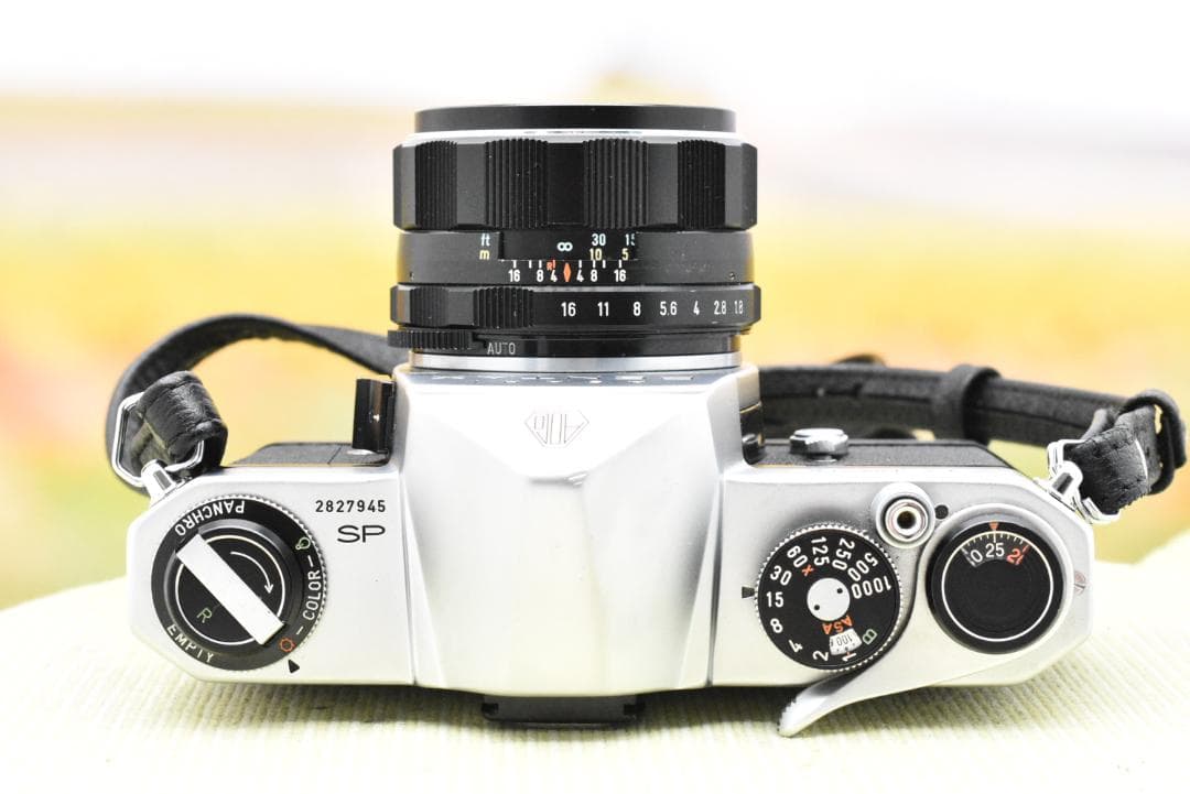 【整備済】 PENTAX SP SPOTMATIC + 55mm F1.8