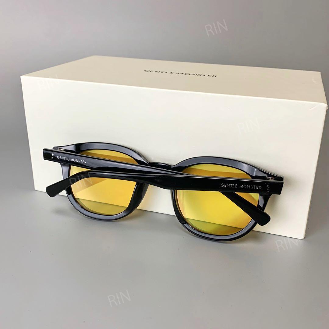 GENTLE MONSTER Lang サングラス 黄色いレンズ