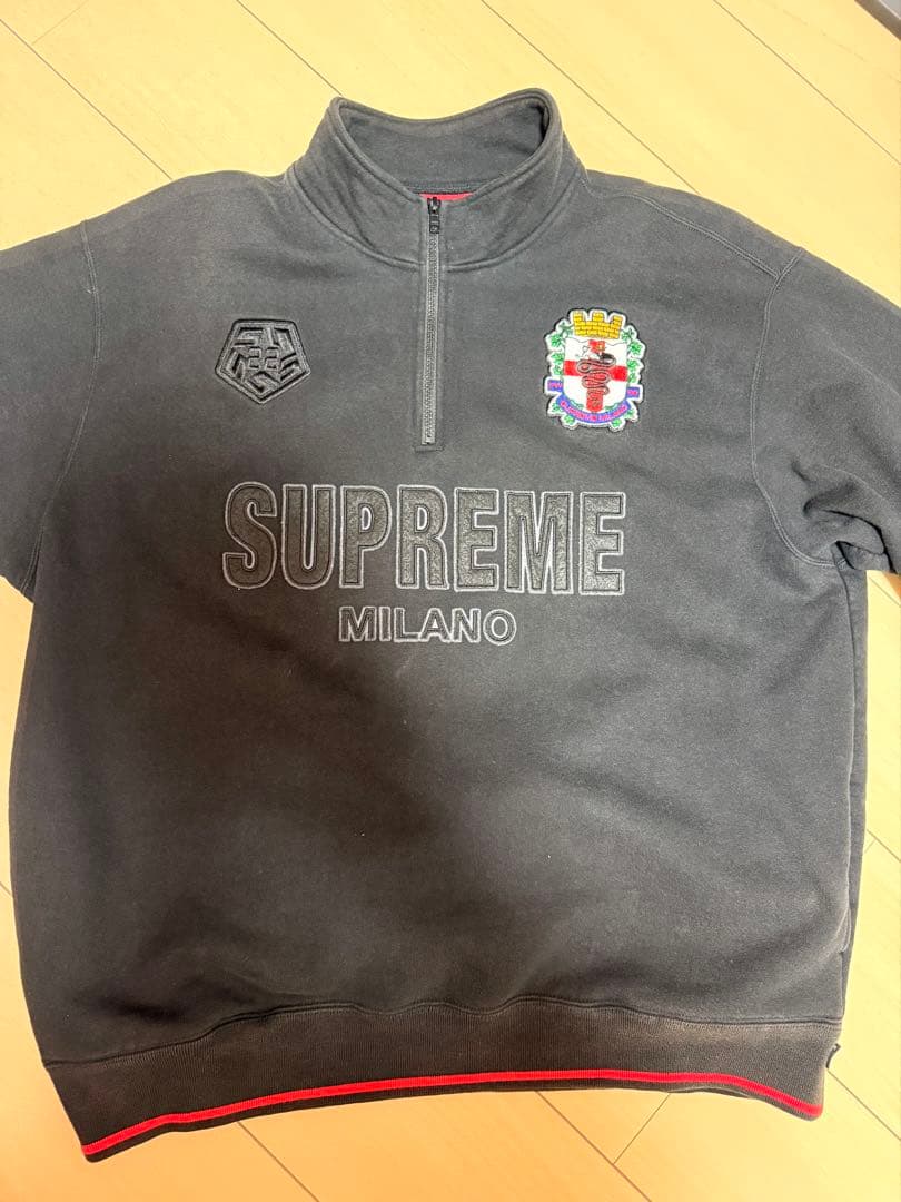 LEON様　SUPREME MILANO ハーフジップ