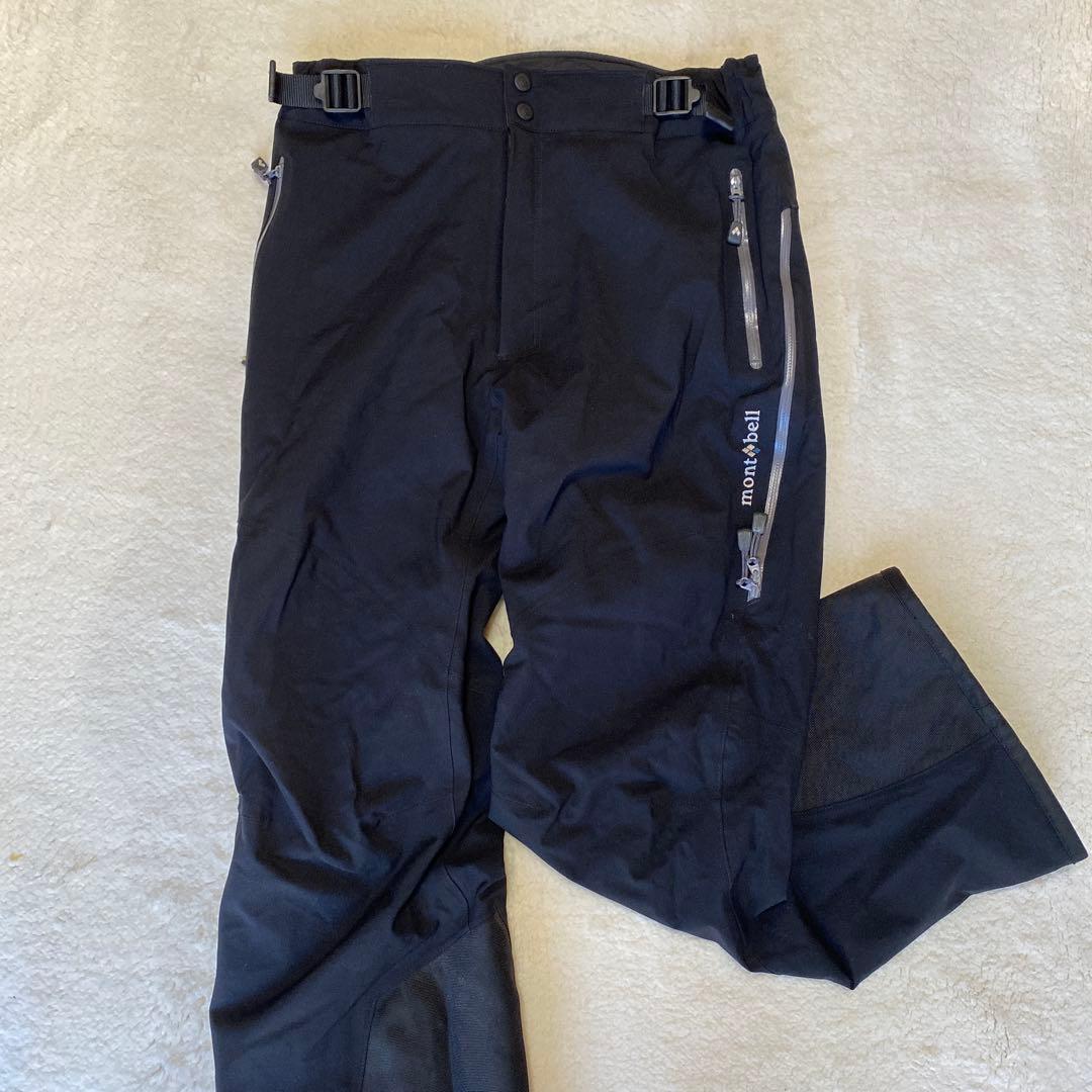 モンベル ドライテックインシュレーテッドパンツM-Sサイズ　メンズ
