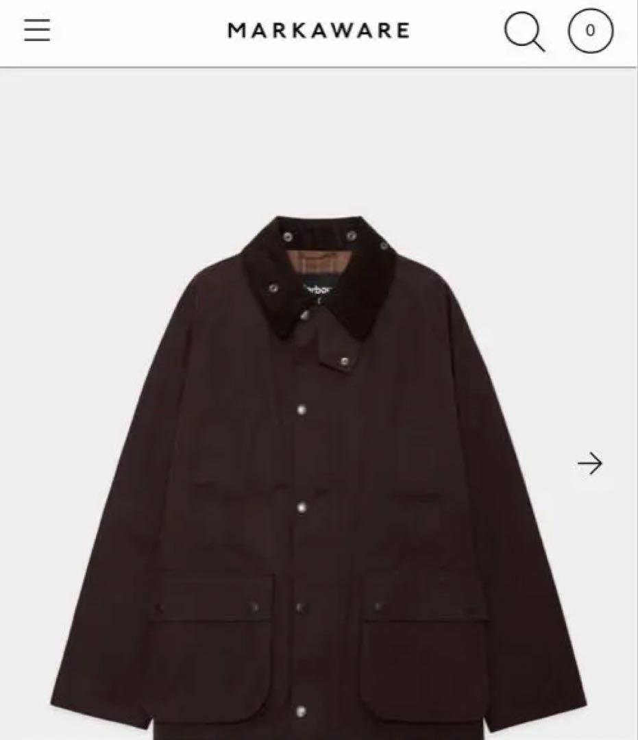 ジャケット・アウター Barbour x MARKAWARE for EDIFICE BEDALE