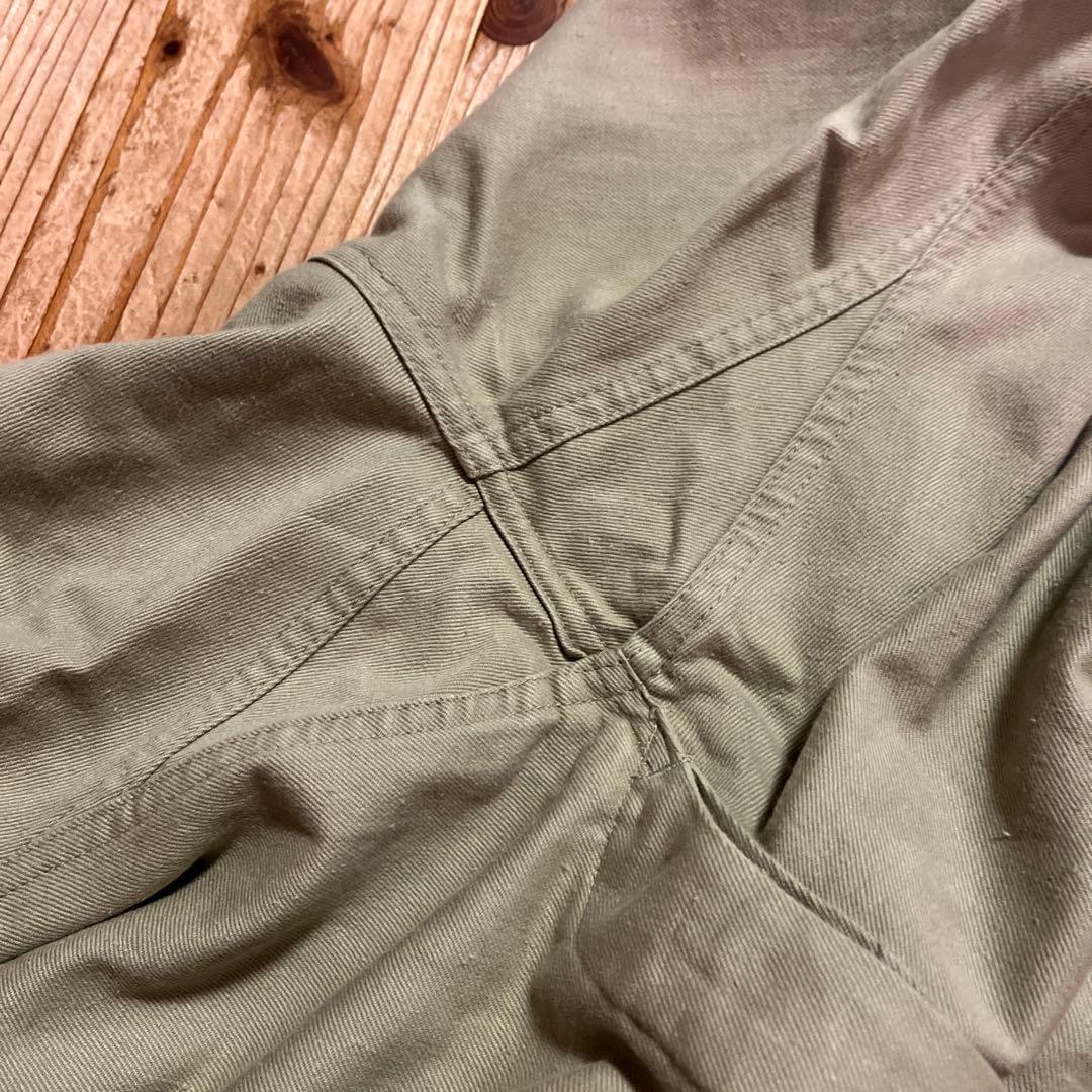 50s フランス軍 M52 チノトラウザー チノパン ツータック ユーロ 後期