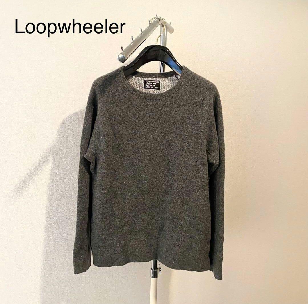 ジ*ン様 ウールウィラー LOOPWHEELER LOWERCASE別注 クルー