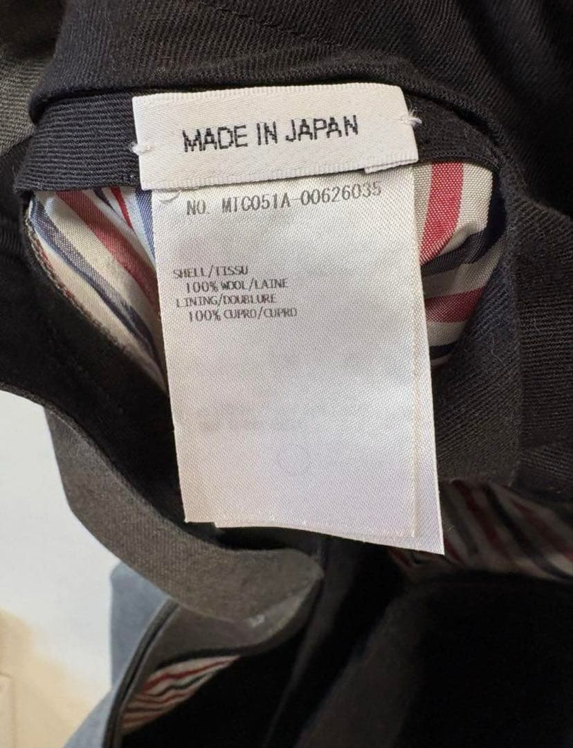 Thom Browne トムブラウン　グレイトラウザー　パンツ　4bar