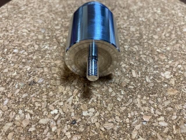 B&W製オリジナルスピーカーフェイズプラグ/アルミA6061/汎用品 2個