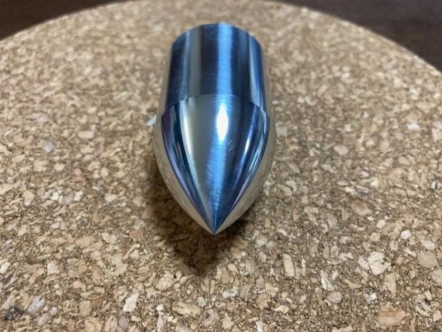 B&W製オリジナルスピーカーフェイズプラグ/アルミA6061/汎用品 2個