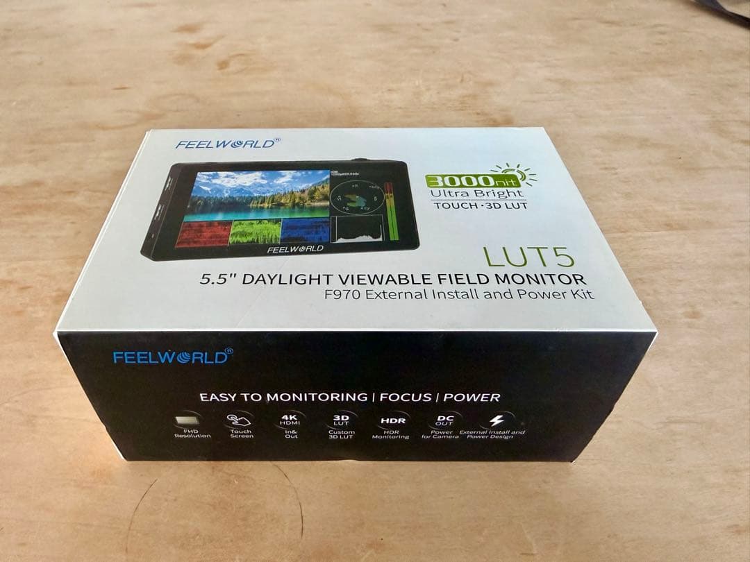 FEELWORLD LUT5 5.5インチフィールドモニター