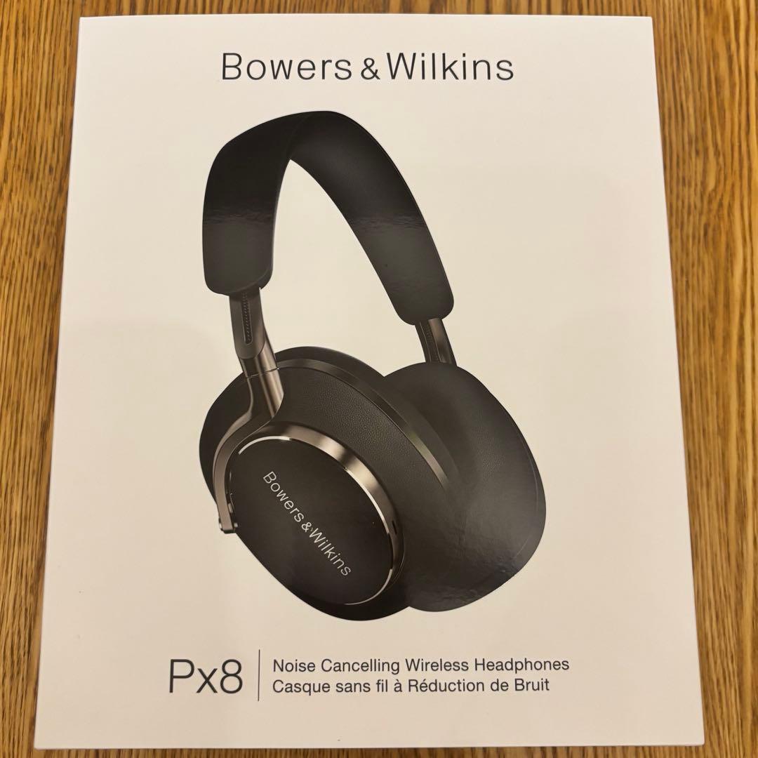 Bowers & Wilkins Px8 ワイヤレスヘッドホン　ブラック　B&W