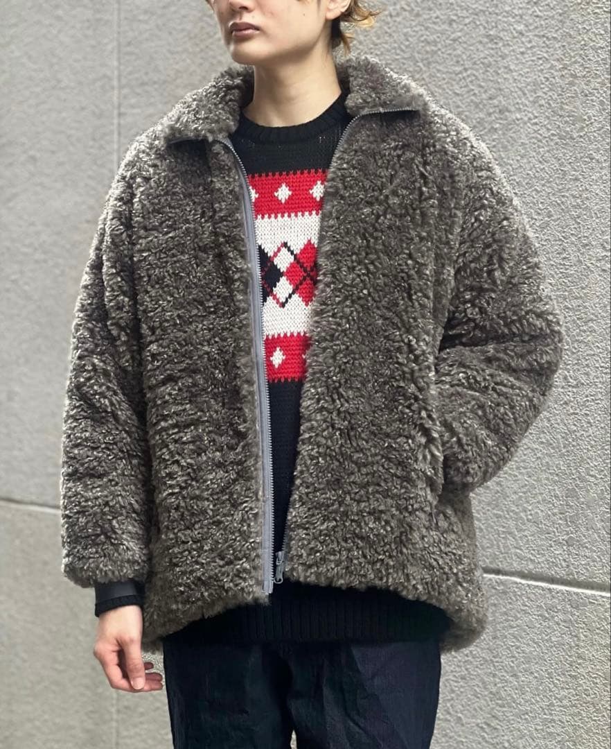 【一回着用のみ】Needles S.C.Fur Jacket ファージャケット