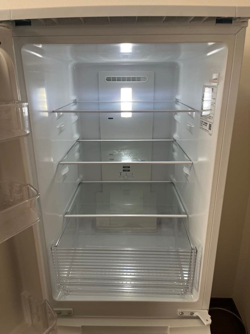 【美品】2021年製 SHARP 冷蔵庫SJ-D18G-W 179ℓ 2ドア