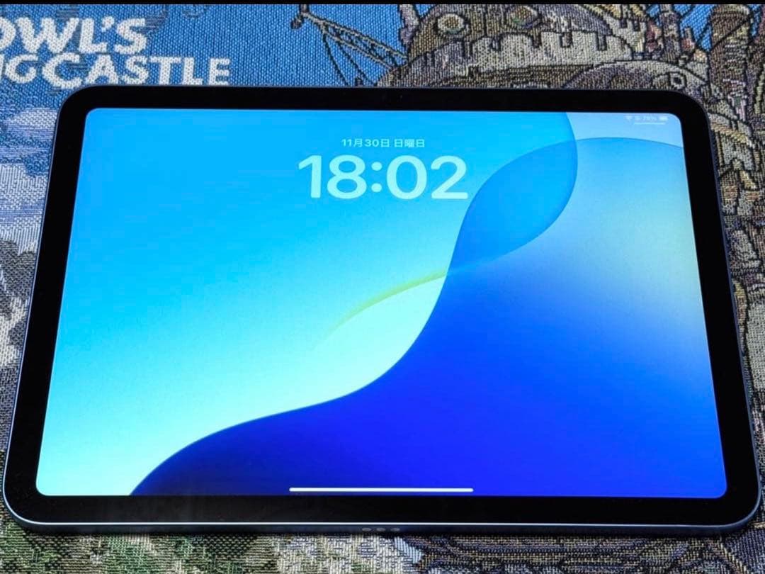 【美品】Apple iPad ブルー本体 iPad 第10世代　ケース付