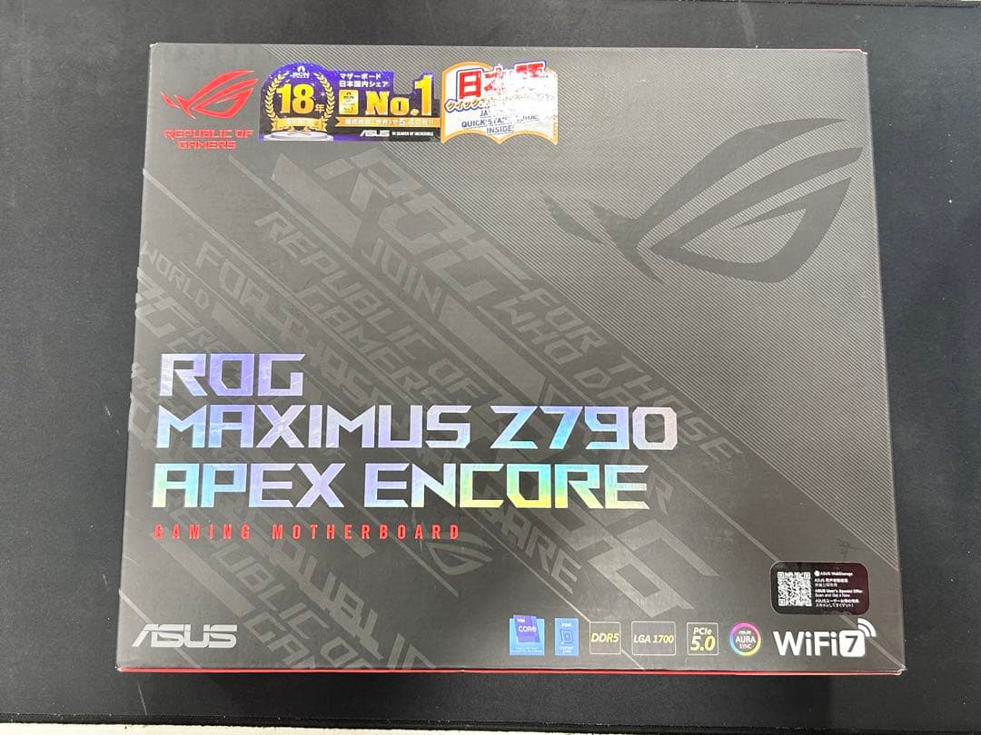 【美品】ASUS ROG MAXIMUS Z790 APEX ENCORE