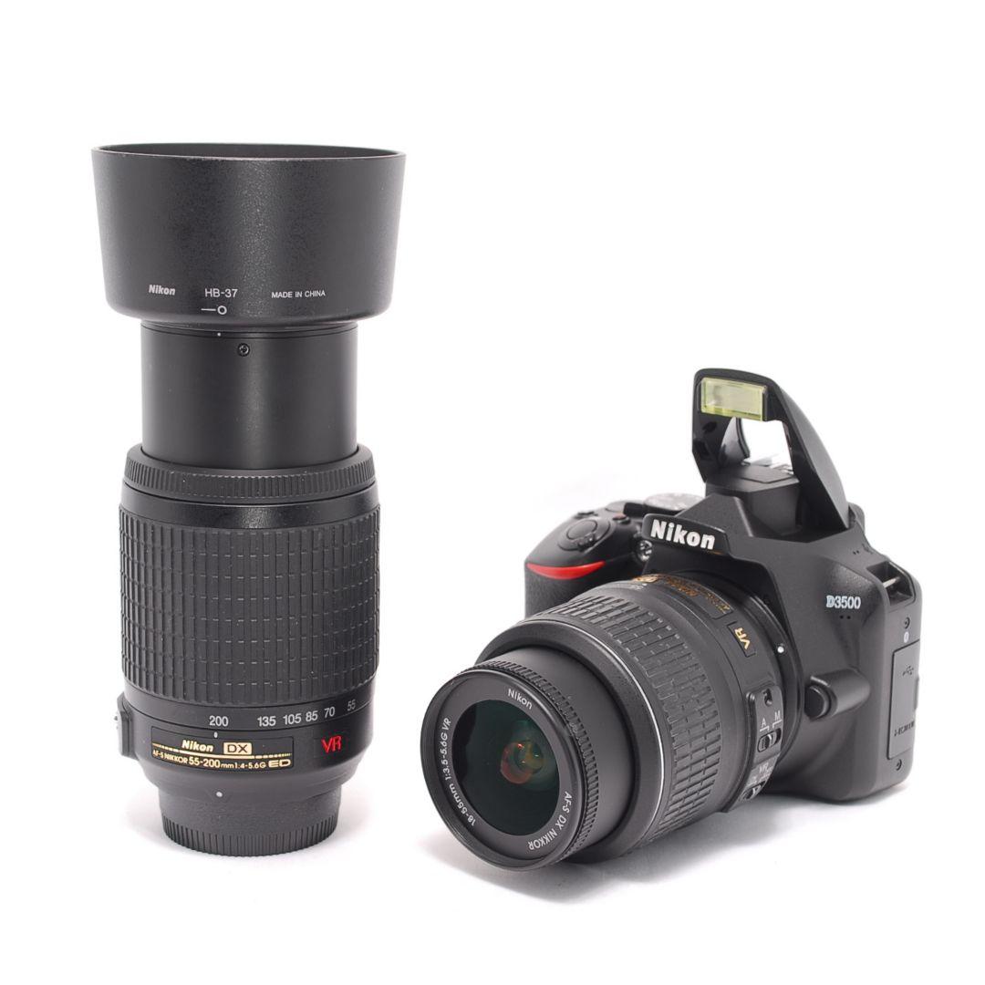❤即購入1000円OFF❤ ニコン D3500 手振れ補正搭載 ダブルズーム