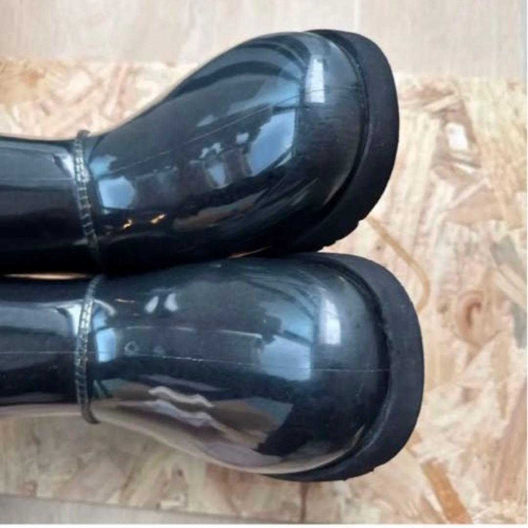 レディース　Ugg ムートンレインブーツ クラシック クリアミニ ブラック