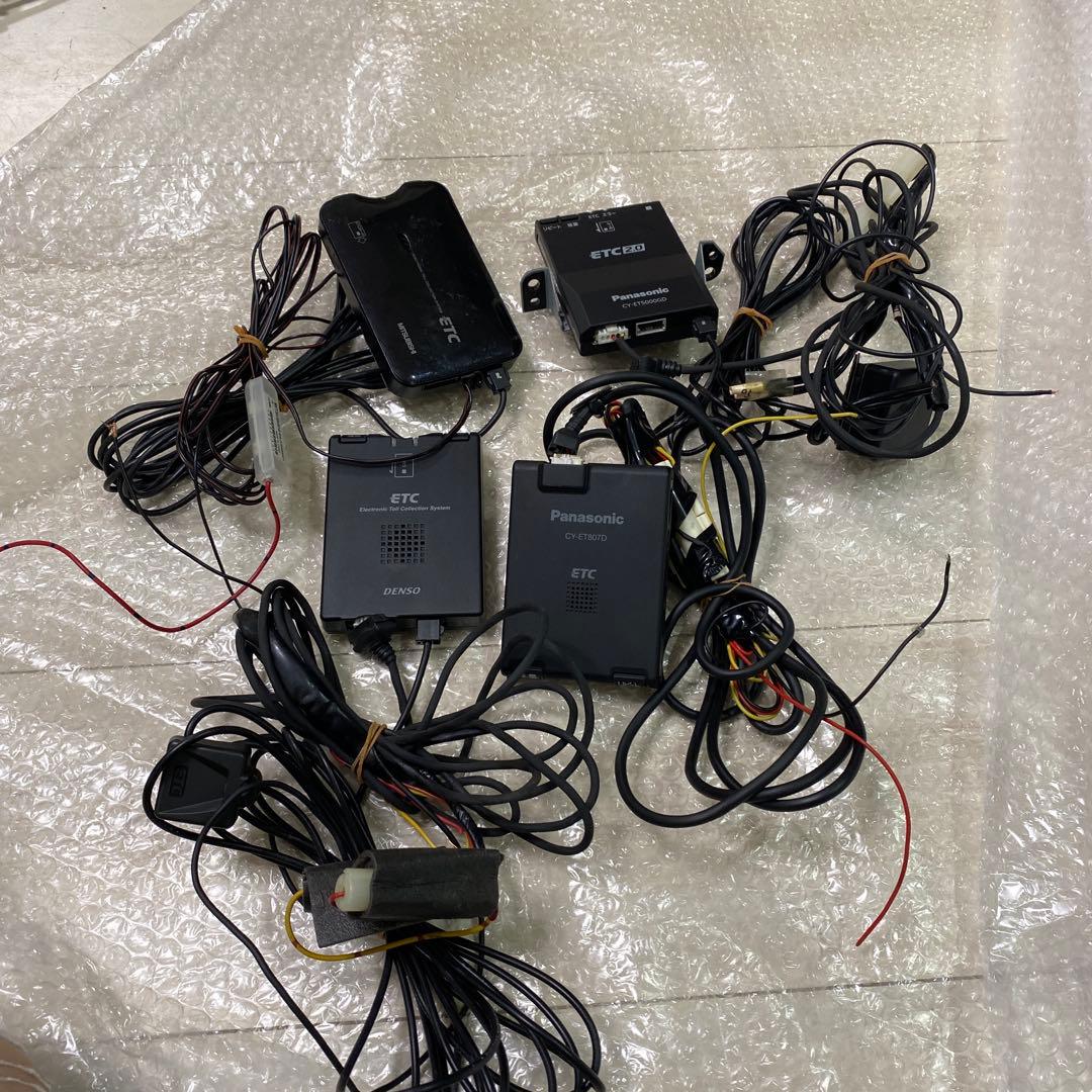 ETC車載器 ETC まとめ売り　4個セット　軽自動車登録　ETC2.0