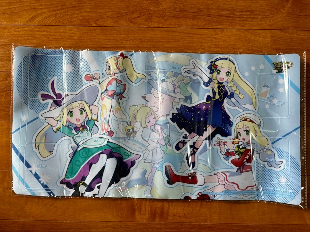ポケカプレイマット　ポケマス リーリエ　当選書付き