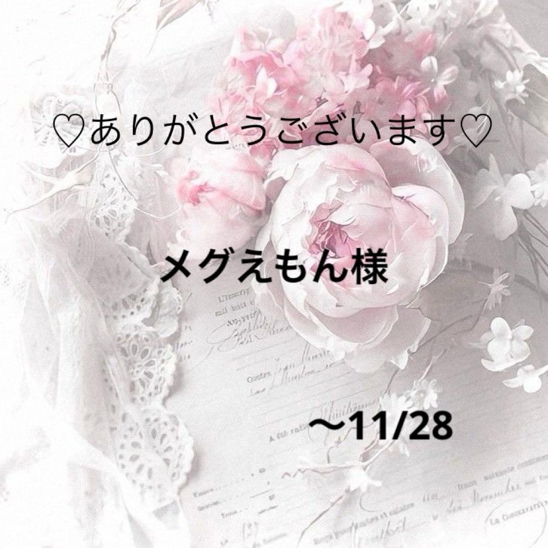 メグえもん様　レジンヘアゴム　ポニーフック　ドライフラワー　No.291