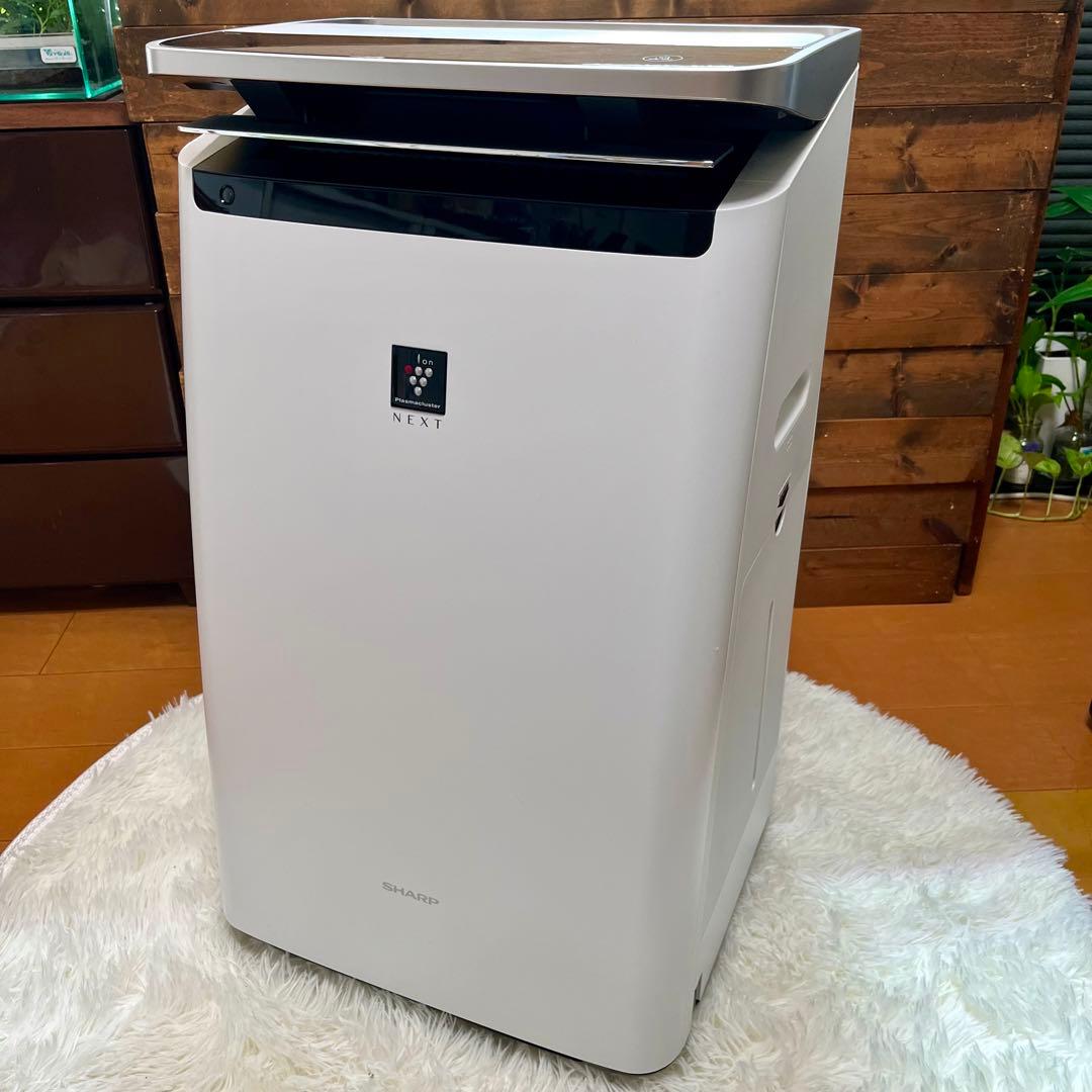 【未使用級】SHARP 加湿空気清浄機 KI-NP100-W プラズマクラスター