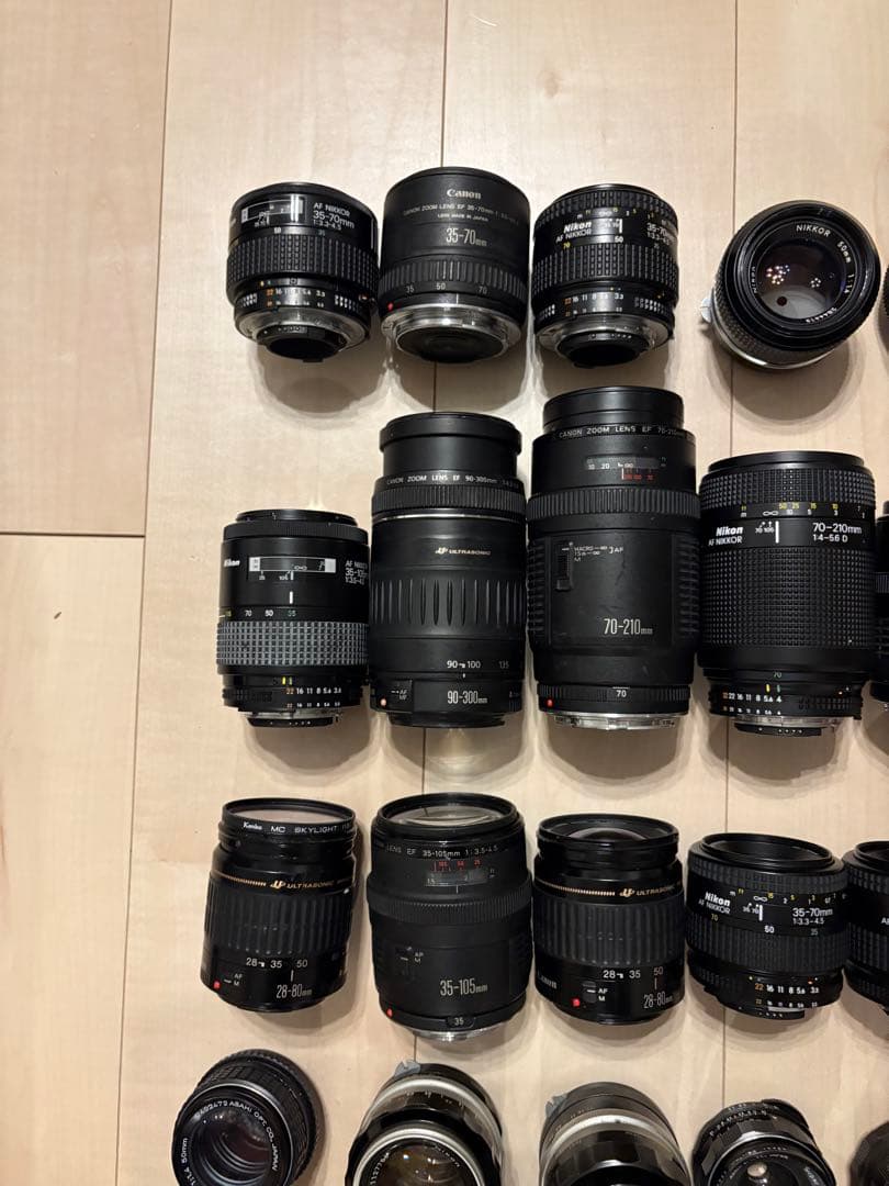 EF AF NIKKOR OLYMPUS カメラ　レンズ 上質 60本まとめ