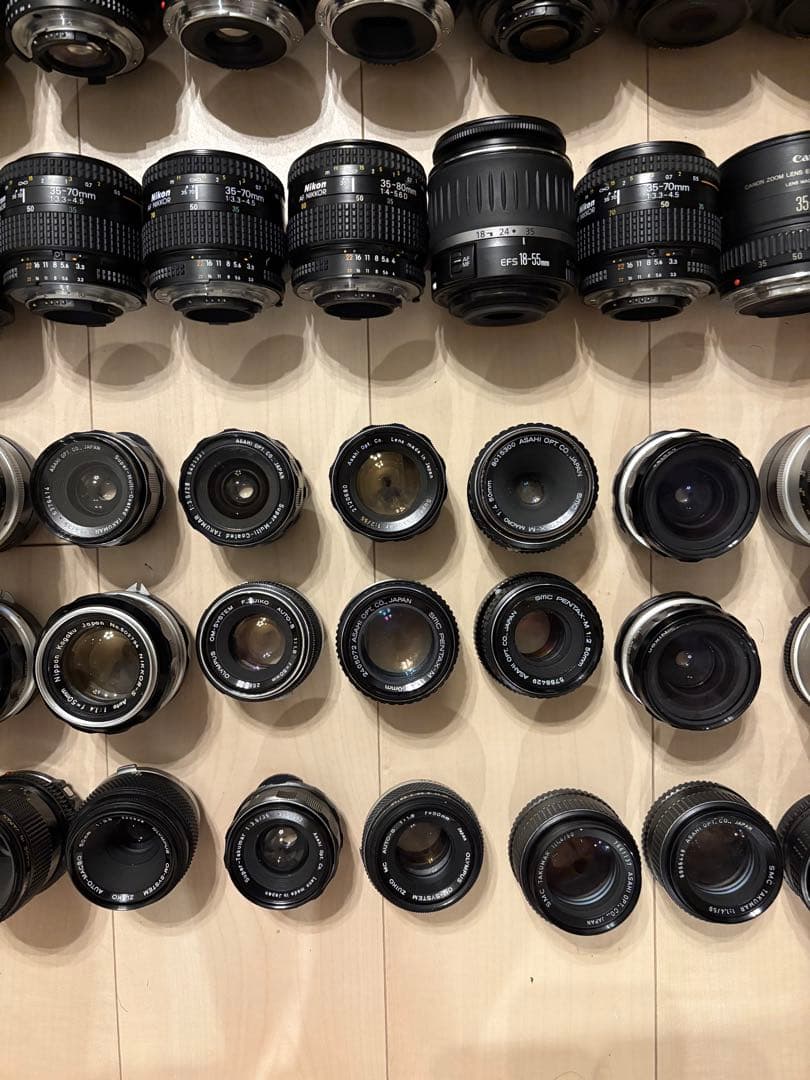 EF AF NIKKOR OLYMPUS カメラ　レンズ 上質 60本まとめ