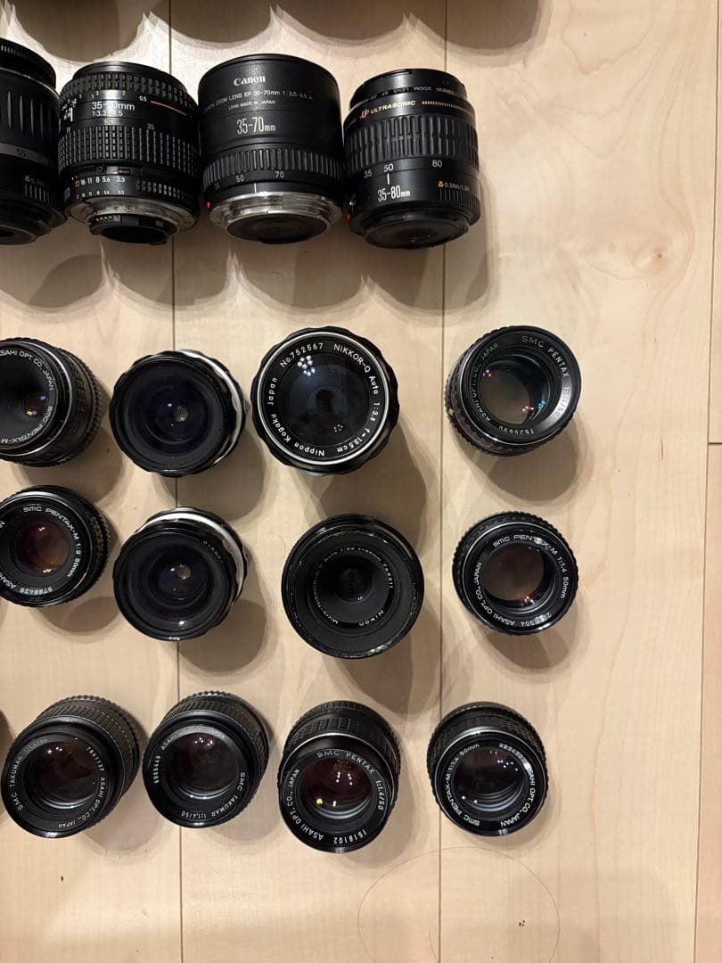 EF AF NIKKOR OLYMPUS カメラ　レンズ 上質 60本まとめ