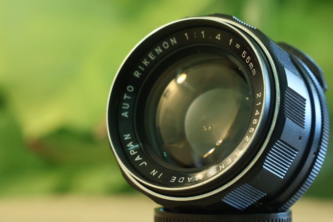 RICOH AUTO RIKENON 55mm f1.4 《富岡光学製》
