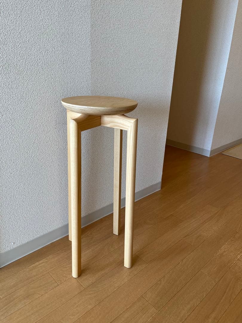 【美品】木のマッシュルーム　スツール　【定価¥22,000】