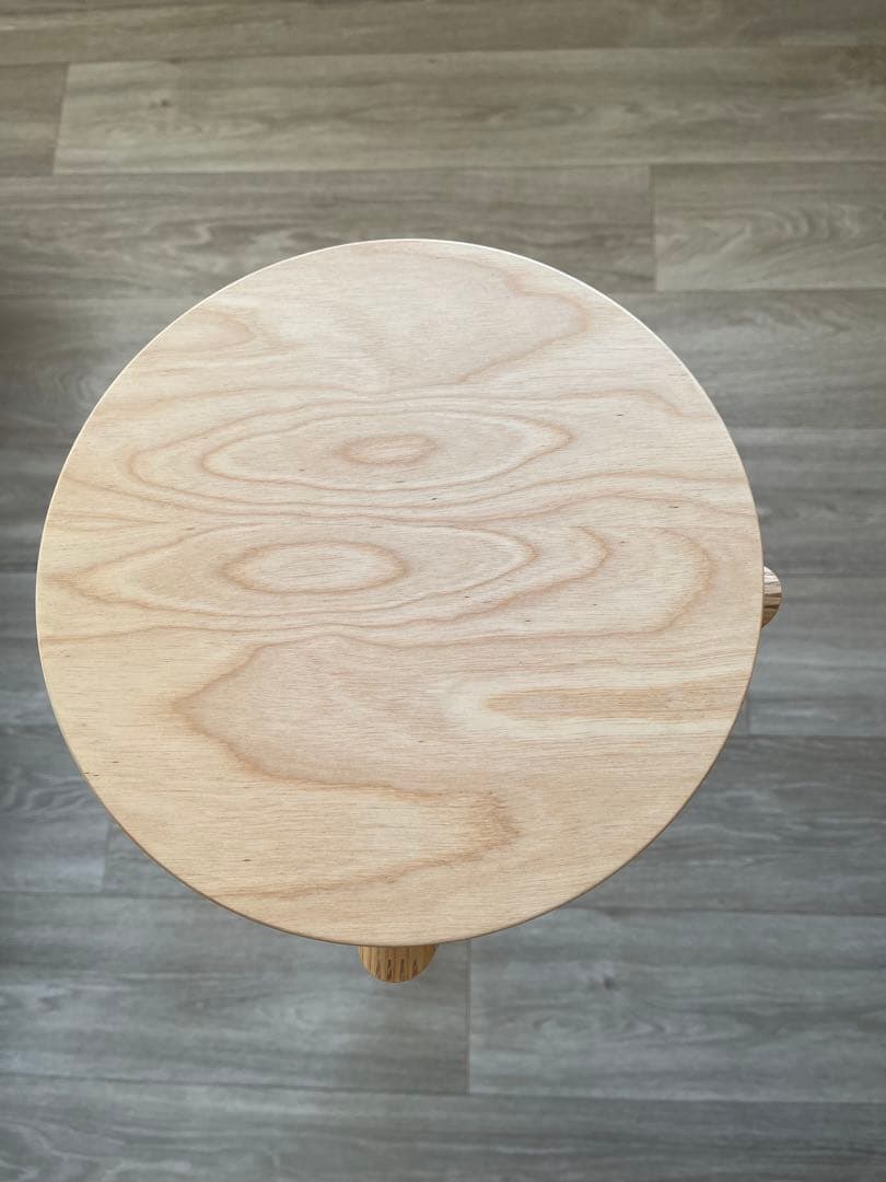 【美品】木のマッシュルーム　スツール　【定価¥22,000】