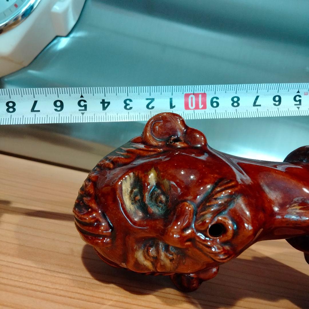 ビンテージ　四つ目　4つ目　置物　ミッドセンチュリー　酔っ払い トレイ