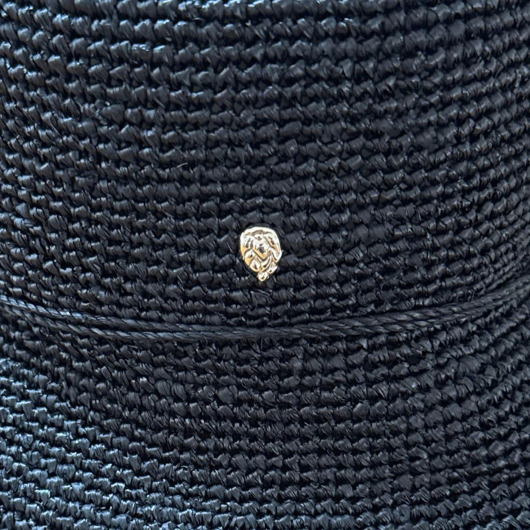 ヘレンカミンスキー プロバンス 10 ハット 麦わら帽子 ブラック