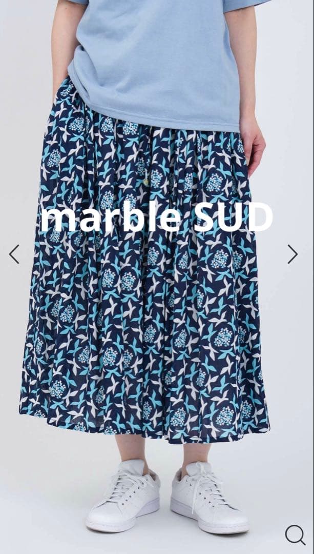 2025年⭐︎美品マーブルシュッドmarble SUDギャザーハカマPT